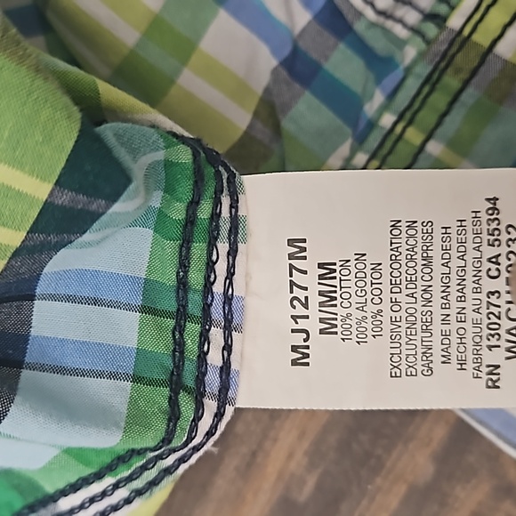 Wrangler 20X Pearl Snap Long Sleeve Cowboy Shirt Medium - Picture 6 of 7